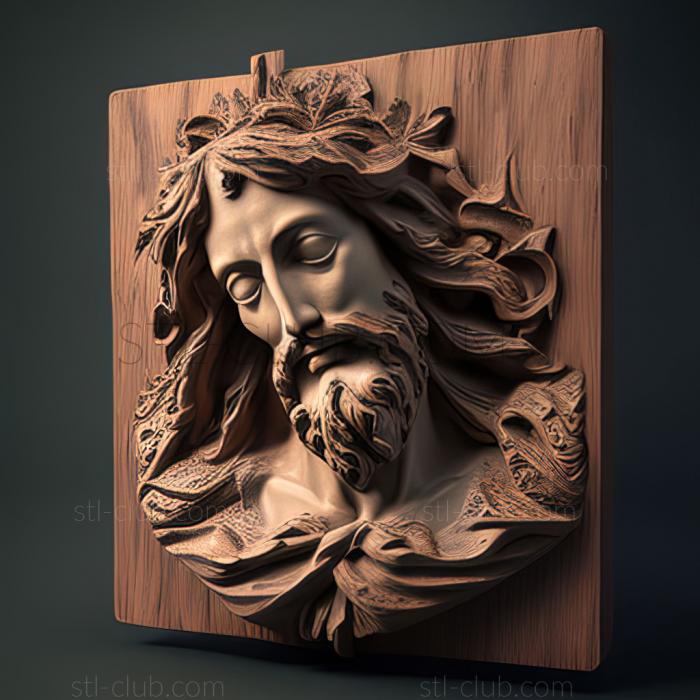 3D model st jesus (STL)